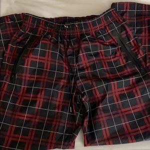 Size medium plaid joggers